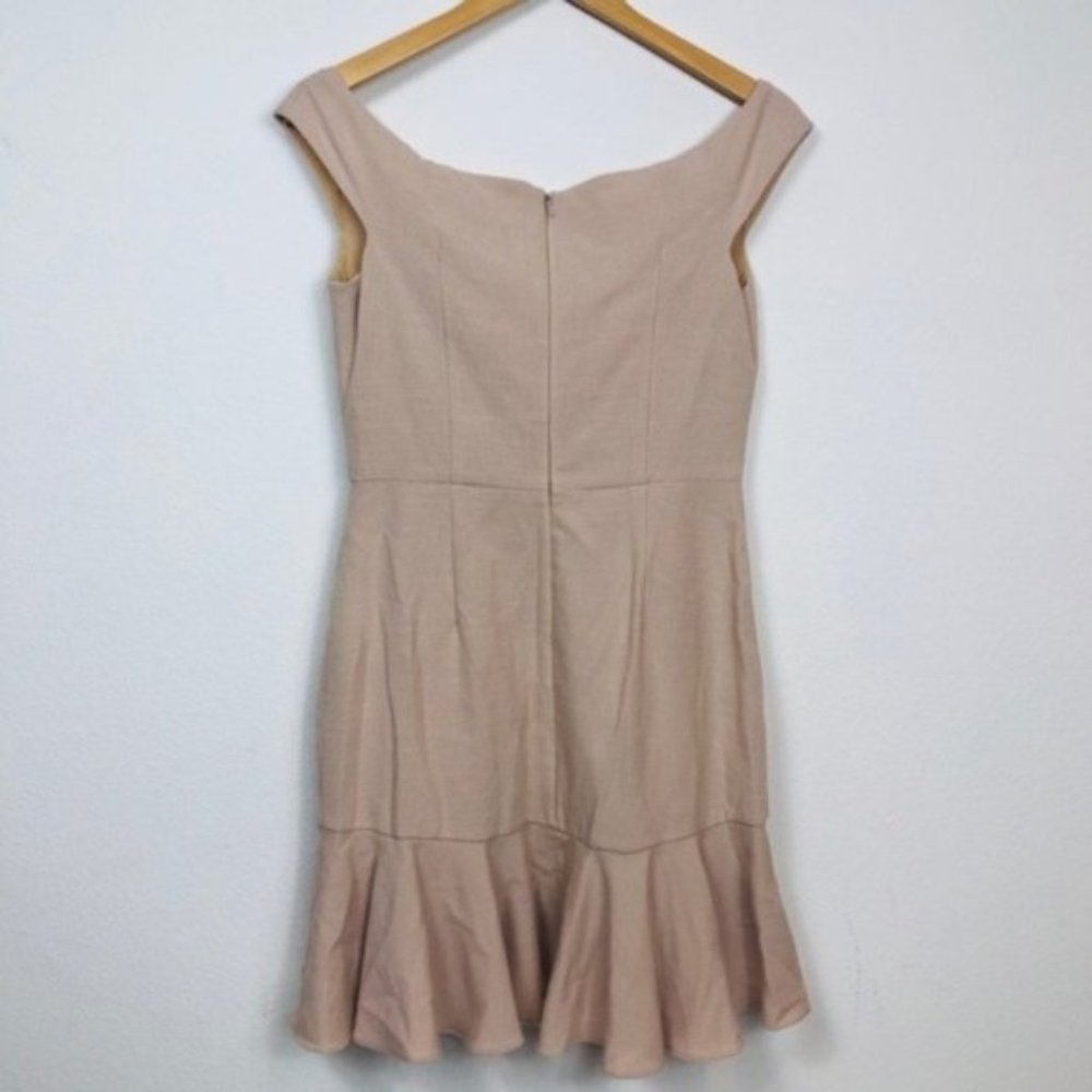 VERONICA BEARD Winnie Off Shoulder Flounce Dress - Picture 3 of 8